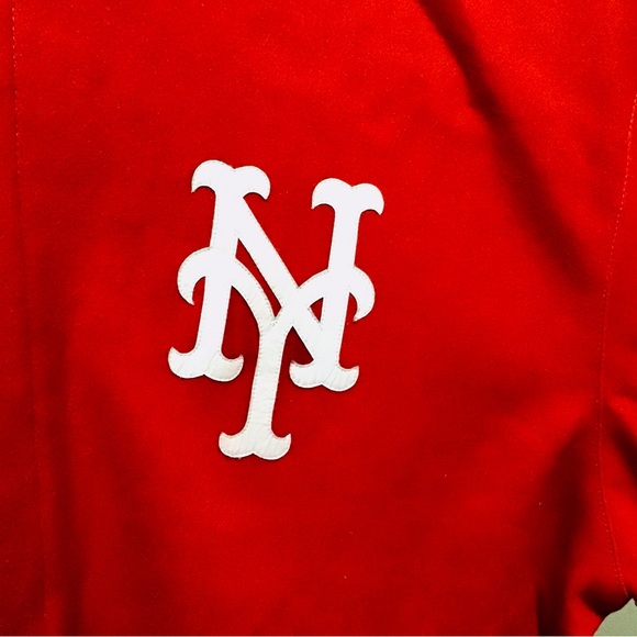 JH Design New York Mets Wool Varsity Jacket w/ Leather Lettering Size 5 XL Rare - Picture 5 of 12